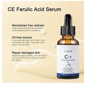 Oaksii Vitamin C+E Ferulic Acid Serum - New In Box